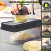 Vegetable Chopper, Onion Chopper, Potato Grater - 12 in 1