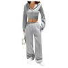 SweatyRocks Womens 2 Piece Outfits Lounge Sets Fall Sweatshirt Wide
