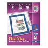 Avery Flexi-View Two Pocket Folders, Holds up to 50 Sheets,