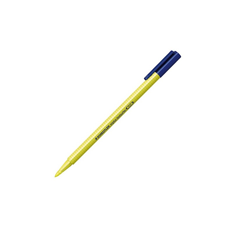 Staedtler Triplus Textsurfer Highlighter Pen Pack of 10 Yellow 362-1