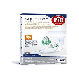 Aposito Pic Aquabloc Antibact 10 x 15 cm 5U