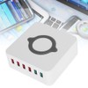 Intelligent Wireless Charging USB Station 6 Ports QC3.0 Fast Charge