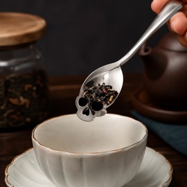 Skull Coffee Scoop for Kitchen & Tableware – Stainless Steel Spoon for Coffee, Tea, Sugar, Desserts & Candy Serving