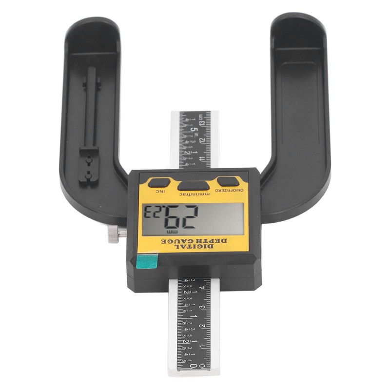 Digital Depth Gauge 0.01mm Resolution Woodworking Height and Depth Measurement