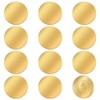 PH PandaHall 12pcs Blank Coins for Engraving 32mm Metal Stamping