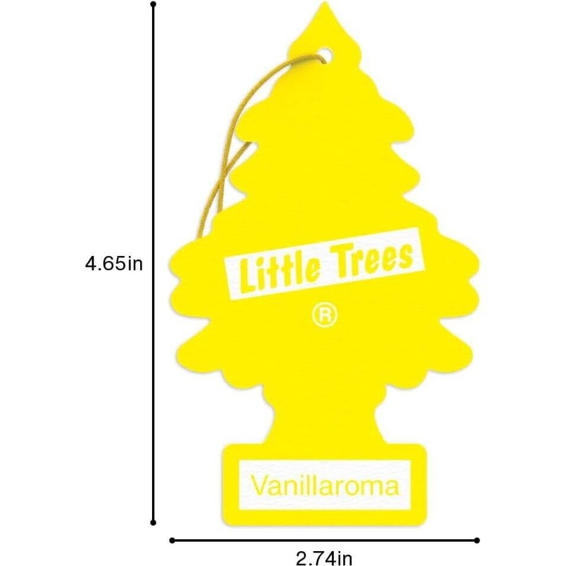 LITTLE TREES Car Air Freshener | Hanging Paper Tree for