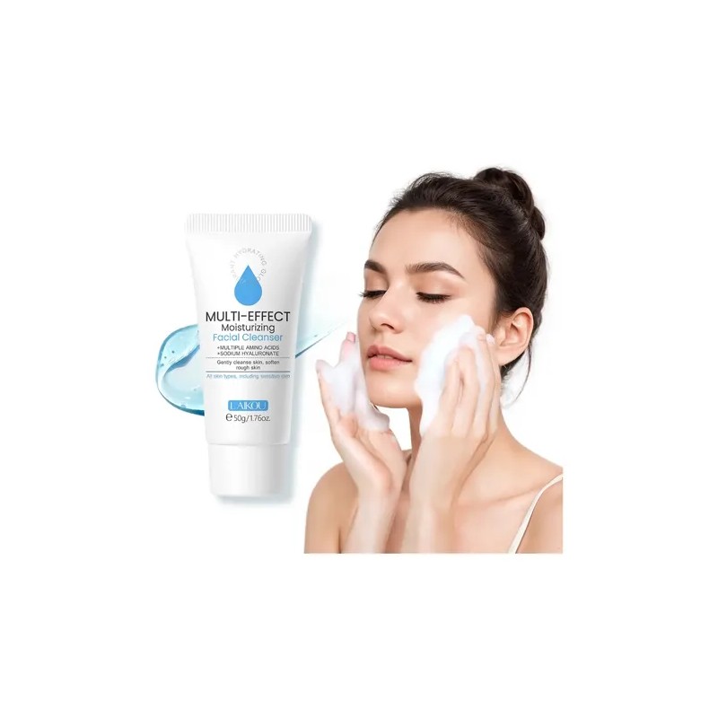 Laikou Hyaluronic Acid Skincare Kit Deep Cleansing Hydrating