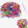 600+ Loom Bands Refill Pack with Hook Tool and Colorful