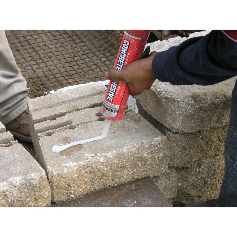 VERSA-LOK® Concrete Adhesive - Cap Walls, Adhere Material, Super Adhesion,