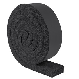 Yotache Open Cell Foam Air Conditioner Insulation Seal Strip 2"x1", Non-Adhesive Air Conditioning Weather Strip, 6.5 Feet Long