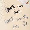 QIYUDA 120 Pcs Hook and Eye Closures for Clothing, Bra