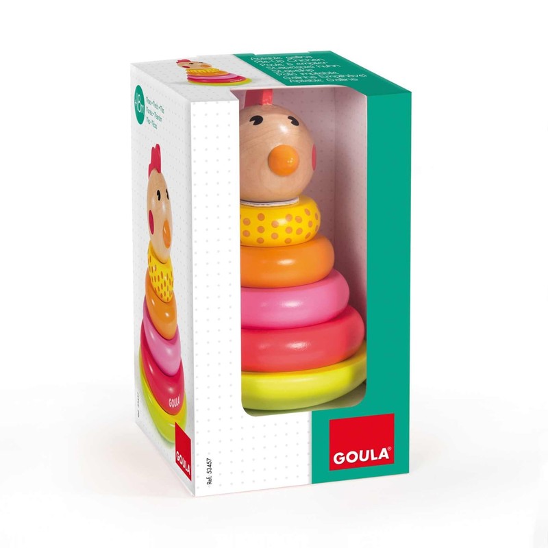 Goula D53457 - Stapel-Huhn Spiel