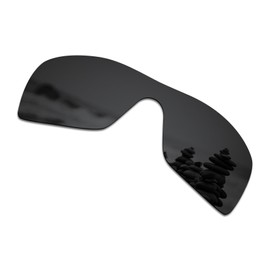 SmartVLT Men's Stealth Black Replacement Lenses for Oakley Straightback OO9411 Sunglass