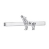 Asienice Wolf Tie Clip, Silver Tie Clip for Gentlemen Wedding,
