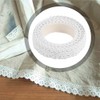 JIANWEI Washi Tape Lace Pattern Tape, Self-Adhesive Decorative Masking Tape,