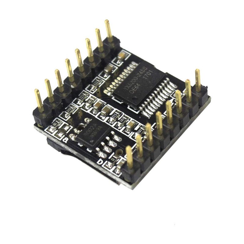 MV ELECTRONICA MODULO MP3 Micro SD para ARDUINO SOPORTA MP3/WMA/WAV