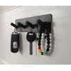 FULLINY Key Holder for Wall - Adhesive Key Hooks with