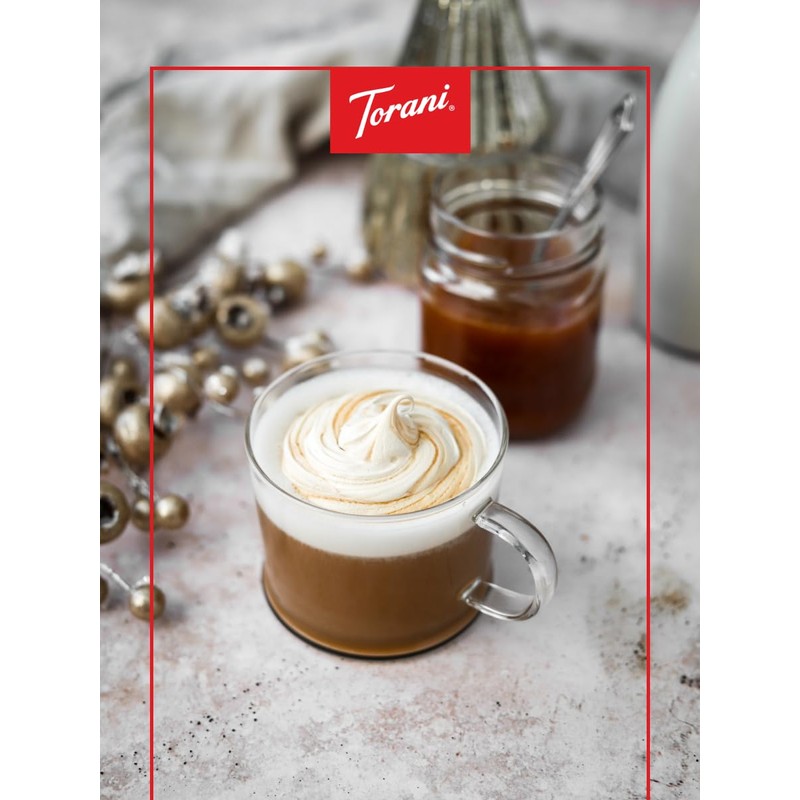 Torani Sugar Free Salted Caramel Syrup, 25.4 oz