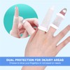 Finger Bandages 30pcs Bobs Thumb Bandage Finger Bandage Tubular White