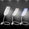 USB LED Luz Mini 28 LED Lámpara de lectura portátil