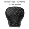 PSLER Sportster Driver Seat, Motorcycle Front Rider Driver Solo Seat