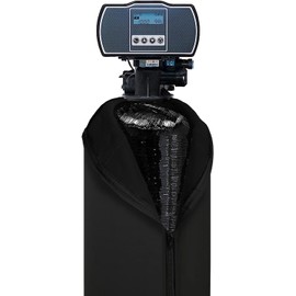 Bitubi Water Softener Neoprene Sweat Jacket, Outdoor Water Softener and Filter Tank Cover to Prevent Sweating, Water Softener Insulated Cover (10x44, Black)