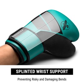 Hayabusa S4 Boxing Gloves for Men and Women - Teal, 14 oz