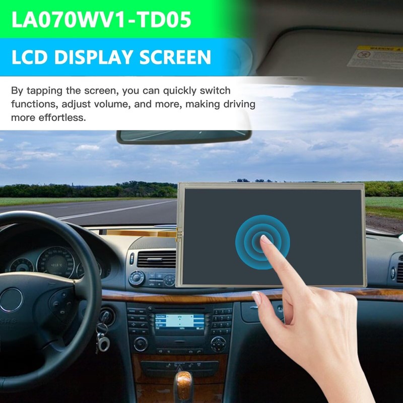 7" LCD Display Touch Screen for Chevy 12-16 Spark Sonic