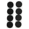 Sullivans Stick-on Hook and Loop Dots, 19 mm Size, Black