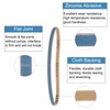 sourcing map 10pcs 3/8" x 21" Sanding Belts 120 Grits