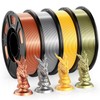 HEPHI3D Silk PLA 3D Printer Filament Pack 200g X 4