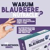 Nutracle Blueberry 600 mg 45 Tablets High Dose Microcirculation Legs,