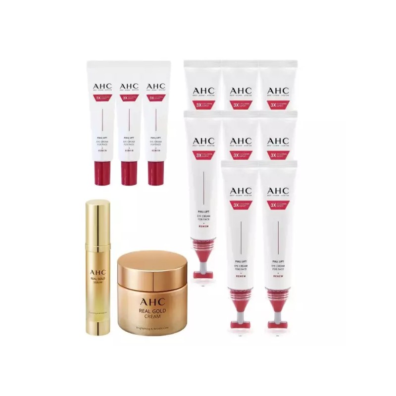 AHC 아이크림 시즌14 풀 리프트 T괄사 리프팅 40ml 8개+12ml 3개+리얼골드2종