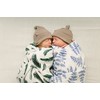 Organic Muslin Swaddle Blankets by Margaux & May - Blue