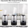 GESMA 3.5L GESMA Cool Mist Ultrasonic Humidifier Essentia Oil Diffuser