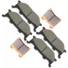 Caltric Front And Rear Brake Pads for Yamaha XVS1100 V-Star