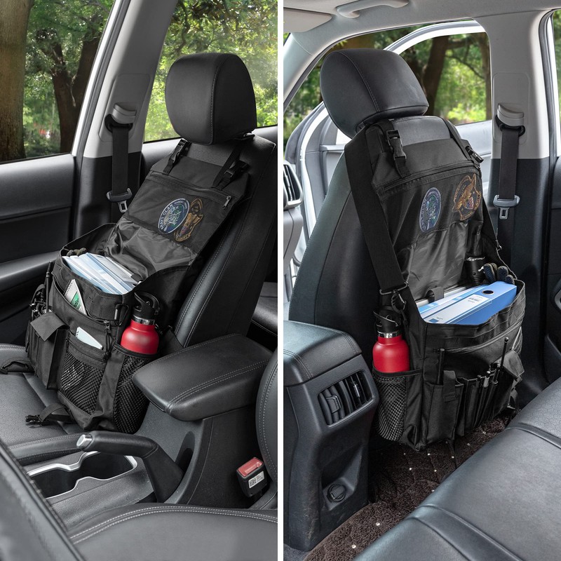 Trunab Patrol Bag, Car Front Seat Organizer, Police Duty Bag