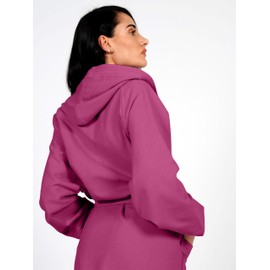 o-day Men's Microfibre Bathrobe - Space Saving Women's Microfibre Bathrobe for Travel, Pool Microfiber 2.0, Fucsia