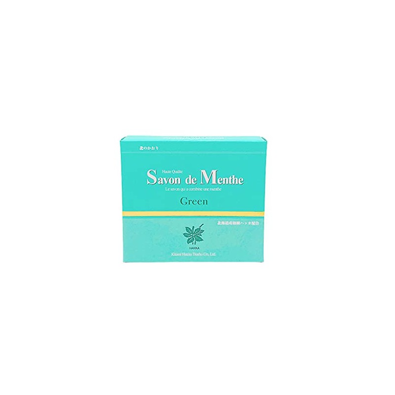 Kitami Hakka Tsusho Savon de Menthe Peppermint Soap, Hokkaido Peppermint