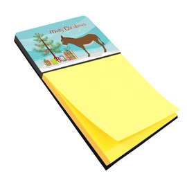 Caroline's Treasures Cotentin Donkey Christmas Sticky Note Holder, Multicolor (BB9216SN)