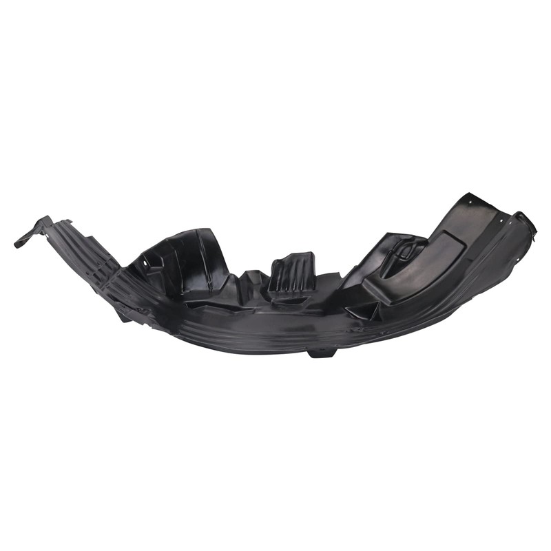TRQ Front Right Inner Fender Liner Black Passenger Side Compatible