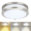 Drosbey 36W Dimmable LED Flush Mount Ceiling Light Fixture, Kitchen
