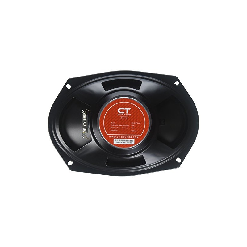 CT Sounds Bio 6" x 9" Speaker Sysytem, Black