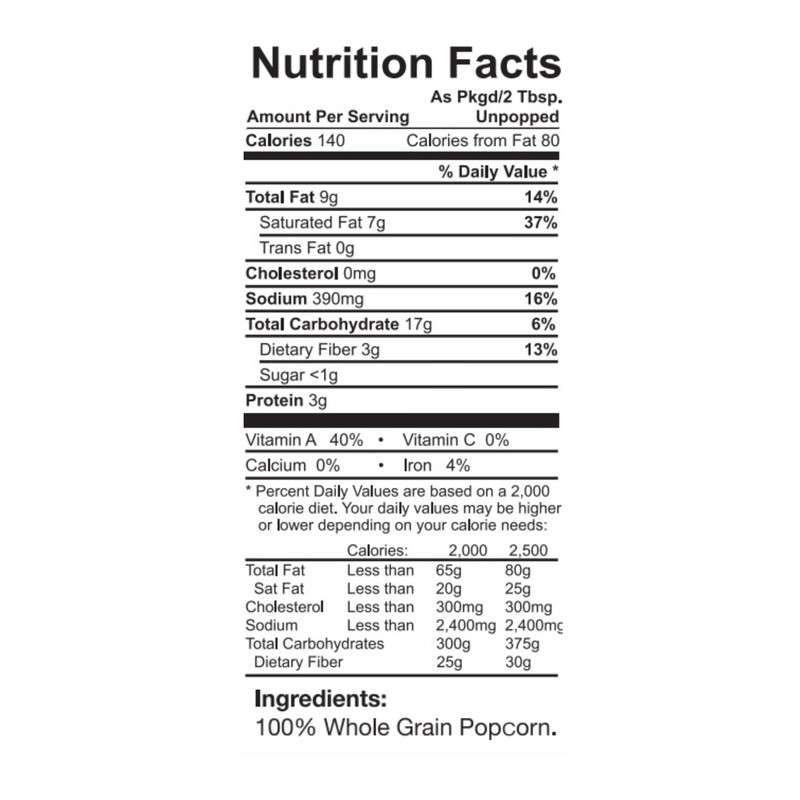 Paragon Bulk Bag Yellow PopCorn (12.5-Pounds), Brown, (1022)