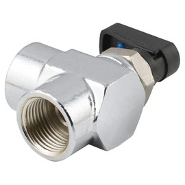 Fitting Parts Angle Ball Valve with One-sided Toggle Handle for Compressed Air Water Vacuum Valve (G 3/8 Inch)