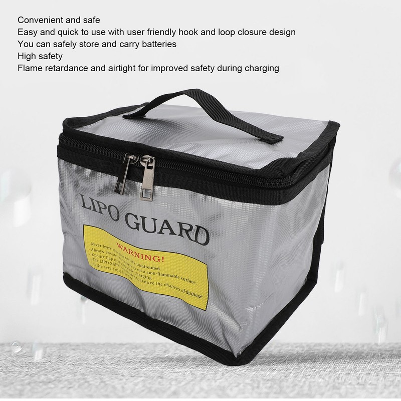 Lipo Fireproof Safe Bag Professional Fireproof Explosion Proof Large Capacity