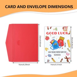 Back to School Supplies for Kindergarten First Day of School Gifts for Girls Boys Kids Back to School Gifts for Students Stuff for Teen Girls 1st Grade Dorm Room Essentials Daughter Son from Mom Dad