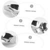 OHPHCALL 6pcs Stainless Steel Oyster Dipping Dishes Reusable Oyster Shell