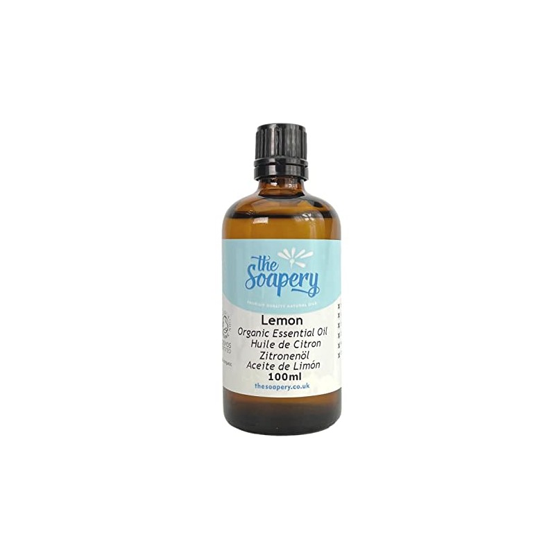 Lemon Organic Essential Oil 100ml - 100% Pure and Natural