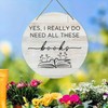 Yes I really do need all these books, Wooden Wall